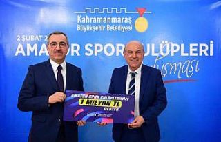 Büyükşehirden amatör spor kulüplerine 1 milyon...