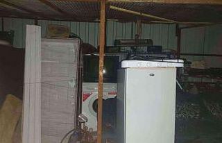 Çalınan eşyalar jandarma tarafından bulundu