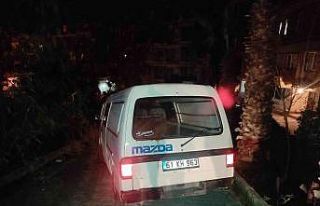 Çalınan kamyonet 10 dakika içinde bulundu