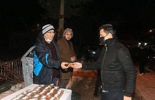 Çameli Belediyesi’nden kandil ikramı