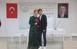 Çameli ilçesinde 2022 yılının ilk nikahı kıyıldı