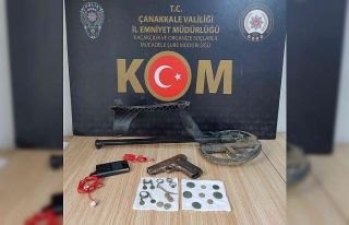 Çanakkale’de tarihi eser kaçakçılığı operasyonu:...