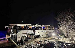 Çankırı’da cenaze yakınlarını taşıyan İBB’ye...