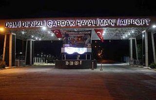 Çardak Havalimanı’nda 23 bin yolcu hizmet aldı