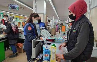 Çayırova’da market denetimi yapıldı