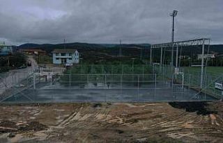 Çerkeşli’ye modern basketbol sahası