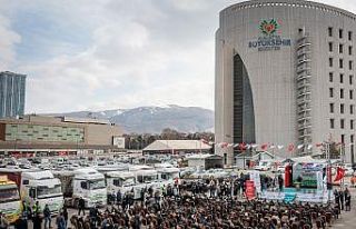Çiftçilere buğday ve arpa tohumu dağıtımı yapıldı