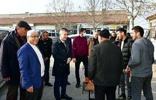 Çınar’dan esnaf başkanlarına ziyaret