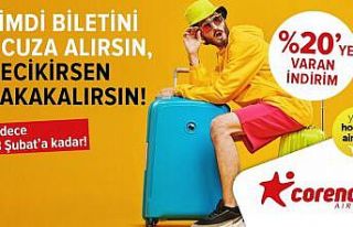 Corendon Airlines’den erken rezervasyon kampanyası
