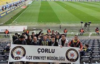 Çorlulu çocuklar Fenerbahçe - Hatayspor maçını...