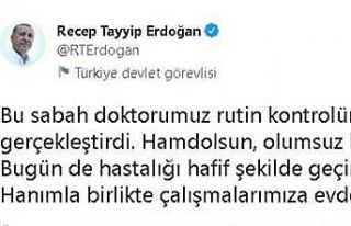 Cumhurbaşkanı Erdoğan: “Olumsuz bir durum yok,...