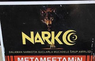 Dalaman’da uyuşturucu operasyonunda yakalanan şüpheli...