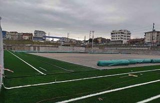 Darıca Nene Hatun Stadı sentetik çime kavuşuyor
