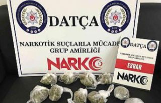 Datça’da uyuşturucu operasyonu