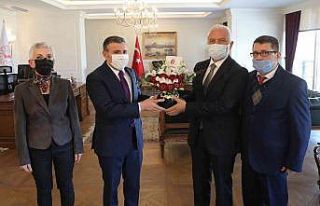 Defterdarlıktan Vali Atay’a Vergi Haftası ziyareti