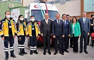 Denizli 112 Acil Sağlık hizmetleri 112. ambulansına...