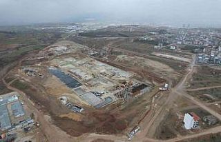 Denizli Şehir Hastanesi inşaatı yükseliyor