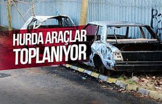 Derince’de hurda araçlar toplanacak