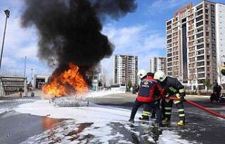 Diyarbakır Büyükşehir Belediye itfaiyesi tecrübesini...