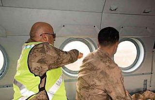 Diyarbakır’da jandarma trafiği havadan denetledi