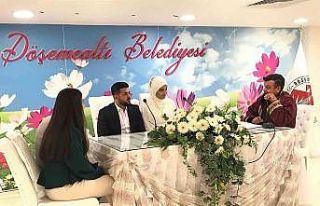 Döşemealtı’nda 14 Şubat’ta 14 kişi mutluluğa...