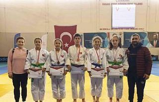 Düzce Judodan 10 madalya