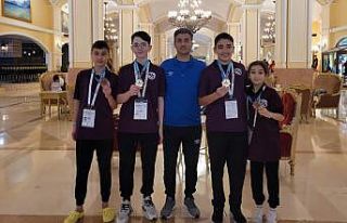 Düzceli sporcular 2 altın 2 bronz madalya aldı