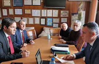 Edirne’den yola çıkan heyet Bulgaristan Kırcaali’de...