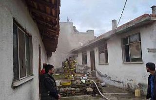 Edremit’te ev yangını korkuttu