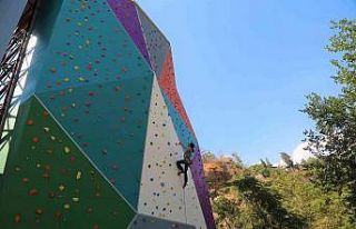 Efeler’de ’Olimpik Spor Tırmanış Tesisi’...