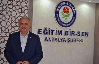 Eğitim Bir Sen Antalya Şube Başkanı Miran: “28...