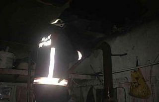 Elazığ’da iş yeri yangını