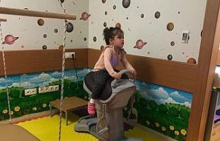 Elazığ’da Serabral Palsi hastası çocuklar ’Duyu...