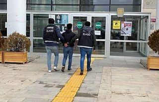 Elazığ’daki uyuşturucu operasyonunda tutuklama