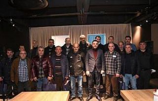 Emekliye ayrılan personellere veda yemeği