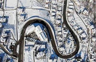 Erciyes’te eşsiz kış güzelliği