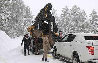 Erzincan, Erzurum, Bayburt ve Ağrı’da kar yağışı...