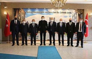 Erzurum’da enerji dolu temaslar