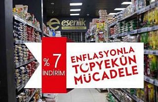 Esenlik marketlerde KDV indirimi başladı