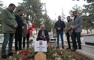 Eskişehir Hava Şehitliği’ne duygulandıran ziyaret