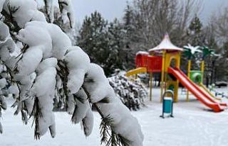 Eskişehir yeniden bembeyaz