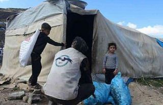 Eskişehirli dernekten İdlib’e kömür yardımı