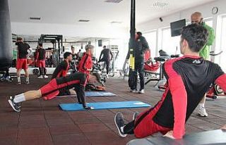 Eskişehirspor, Amedspor maçı hazırlıklarına...