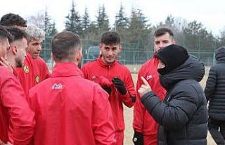 Eskişehirspor Zonguldak Kömürspor maçı hazırlıklarına...