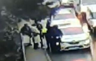 Etiler’de hareketli anlar, polis, yaşlıları 1...