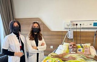 Felçli hastada emsallerine umut ışığı olacak...