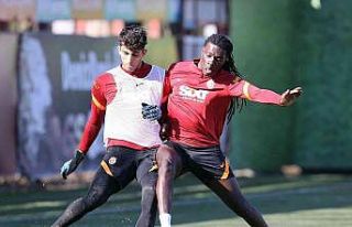 Galatasaray’da Kayserispor maçı hazırlıkları...