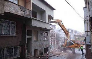 Gaziosmanpaşa’da kentsel dönüşüm çalışmaları...