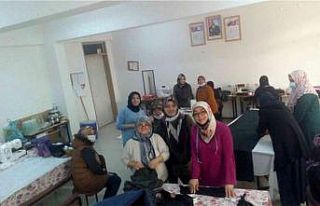 Gediz’de  Giyim Sanatı Kursu