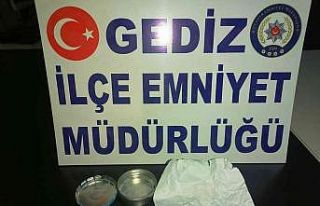 Gediz’de uyuşturucu ele geçirildi